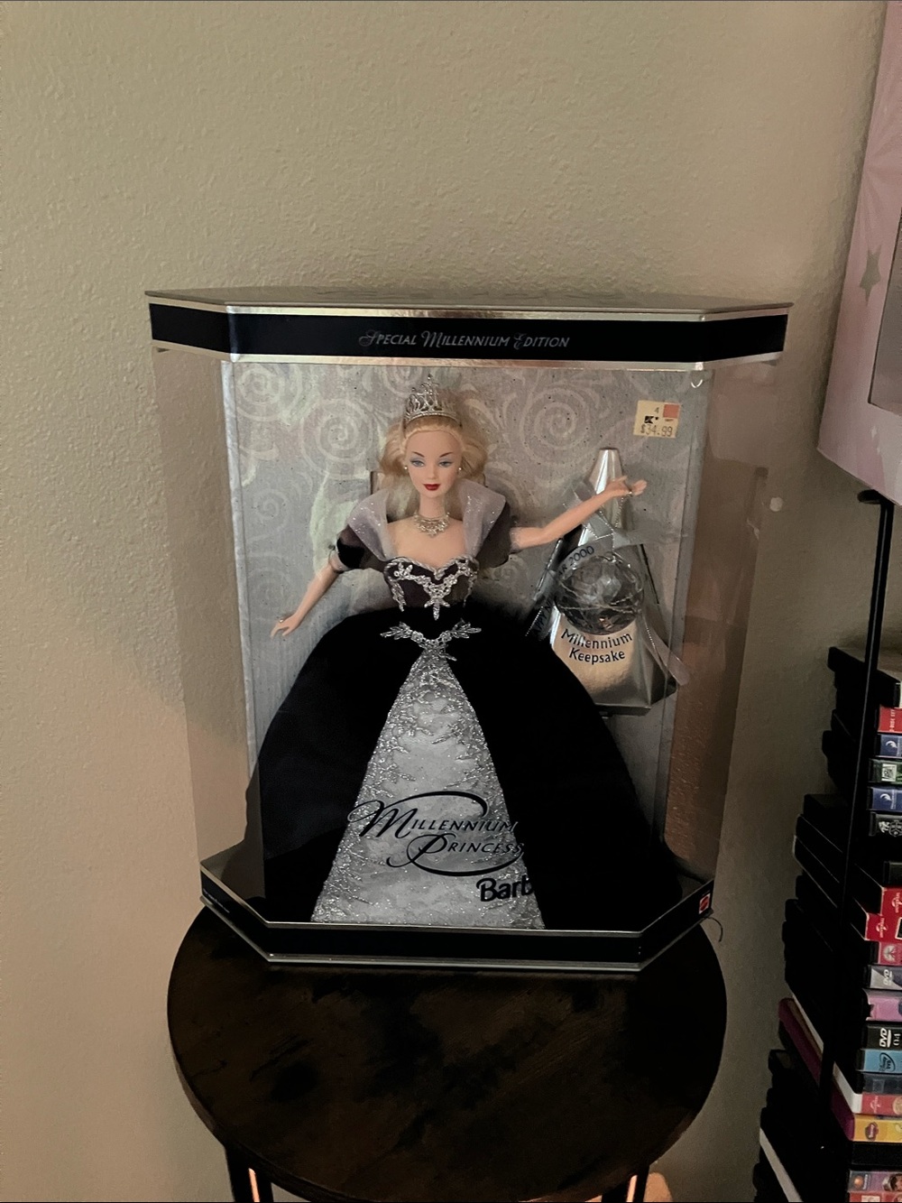 Barbie Millennium Princess Doll in Black and Silver Gown